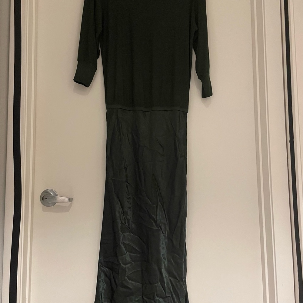 Michael Stars Dark Green Nadia Dress